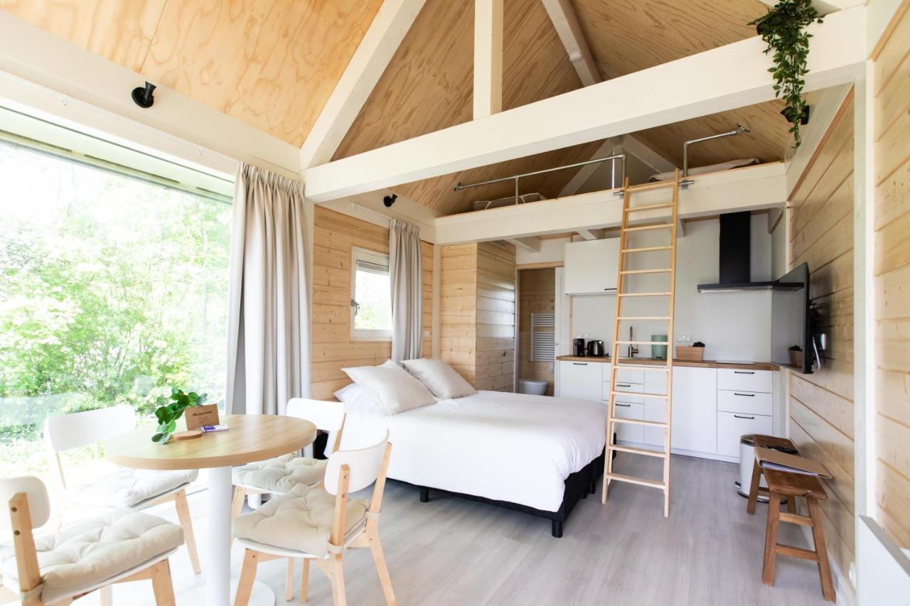 Tiny House - Optioneel Met Hottub Apartment ด็อคคุม ภายนอก รูปภาพ