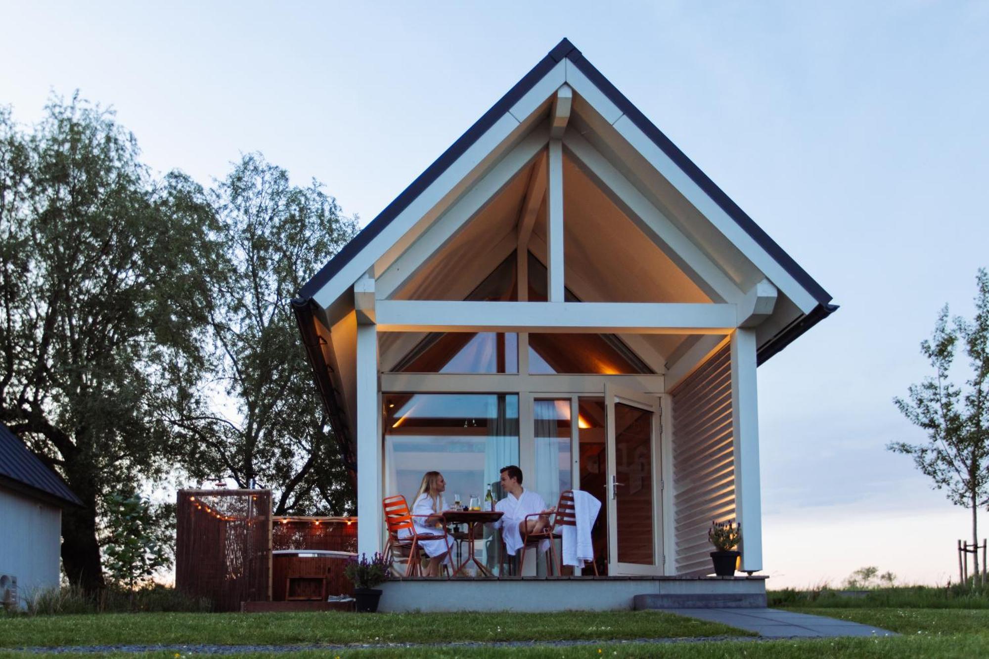Tiny House - Optioneel Met Hottub Apartment ด็อคคุม ห้อง รูปภาพ